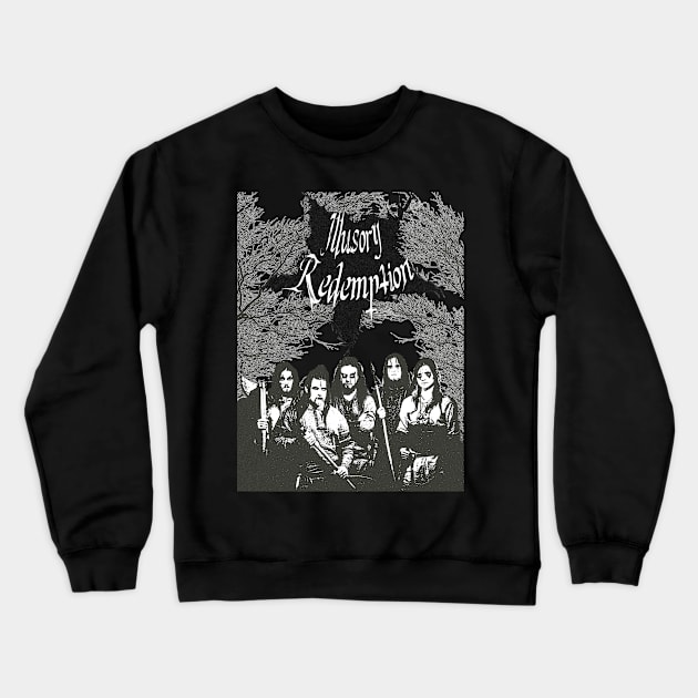 ILLUSORY REDEMPTION Crewneck Sweatshirt by Witchever Path